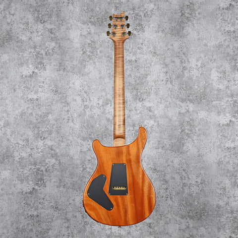 PRS Custom 24 Wood Library Piezo Dragons Eye Burst Flame Top Pattern Thin