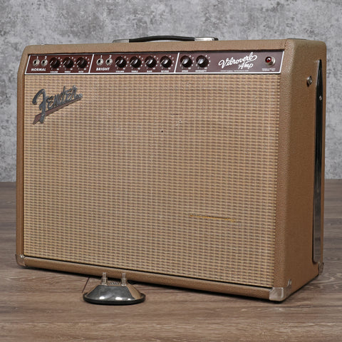 Fender '63 Vibroverb Reissue 40-Watt 2x10" Guitar Combo 1995 - Brown Tolex