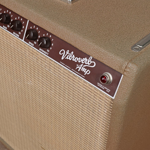 Fender '63 Vibroverb Reissue 40-Watt 2x10" Guitar Combo 1995 - Brown Tolex