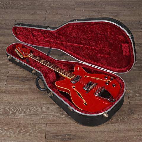 Fender Coronado II with Tremolo Rosewood Fretboard Dakota Red 1971 (Refinish)