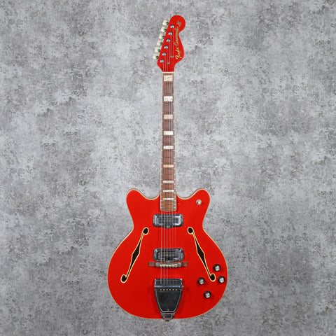 Fender Coronado II with Tremolo Rosewood Fretboard Dakota Red 1971 (Refinish)