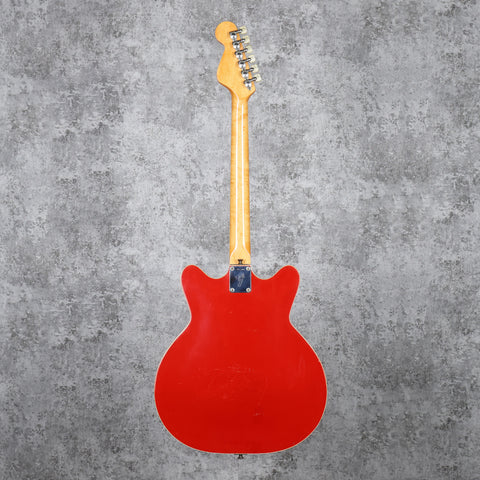 Fender Coronado II with Tremolo Rosewood Fretboard Dakota Red 1971 (Refinish)