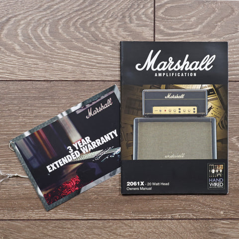 Marshall 2061X Handwired JMP Reissue 2-Channel 20-Watt Head 2016