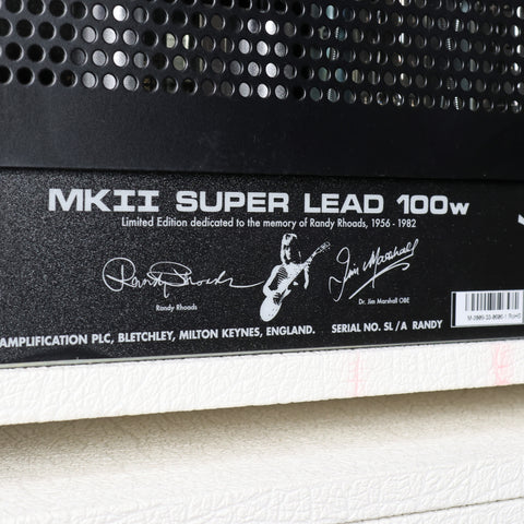 Marshall 1959RR Randy Rhoads Signature MKII Super Lead 100-Watt Head 2009