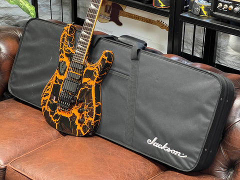 Charvel Model-6 Luke Takamura Model Yellow Crackle 1989 (RARE!)