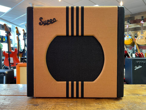 Supro 1822R Delta King 12 15-Watt 1x12" Combo Tweed 2025