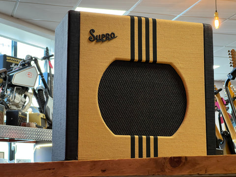 Supro 1822R Delta King 12 15-Watt 1x12" Combo Tweed 2025
