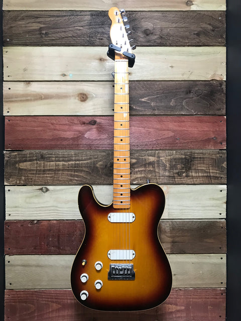 Fender Elite Telecaster with Maple Fretboard 1984 Brown Sunburst Left Hand