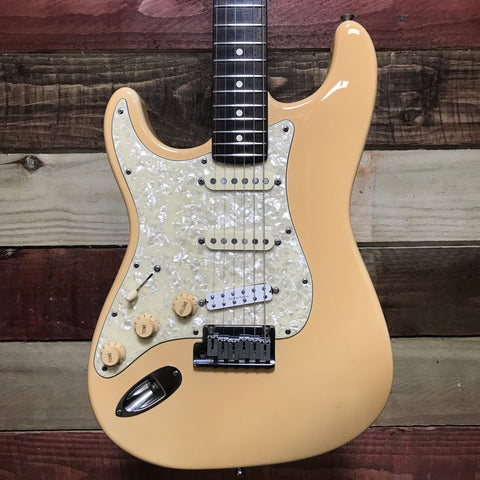 Fender American Standard Stratocaster Left-Handed RW Olympic White 1989