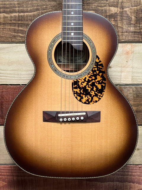 Dearnaley Model 1 'Slotted' Cherry / Alpine Spruce w/ K&K Sunburst Pickup 2025