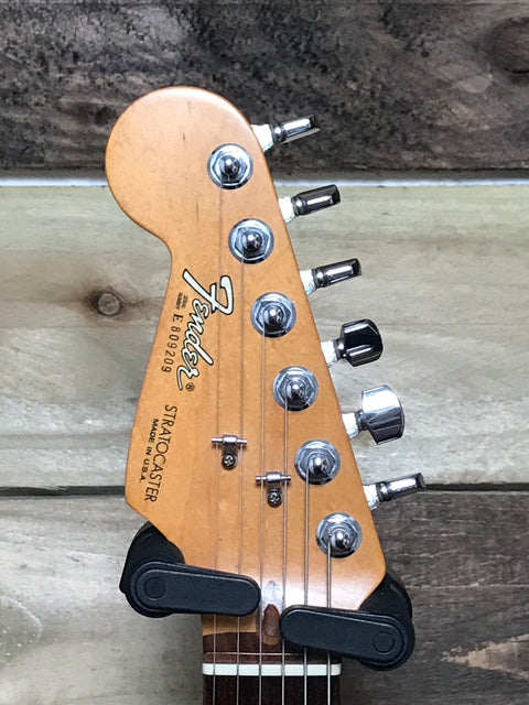 Fender American Standard Stratocaster Left-Handed RW Olympic White 1989