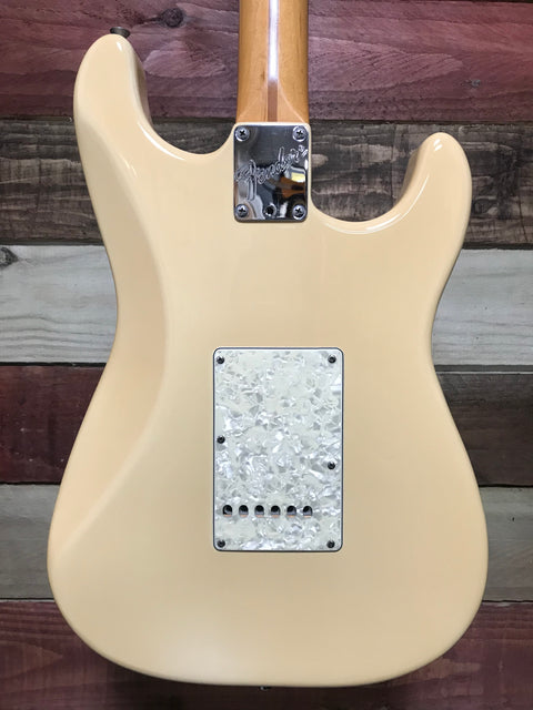 Fender American Standard Stratocaster Left-Handed RW Olympic White 1989