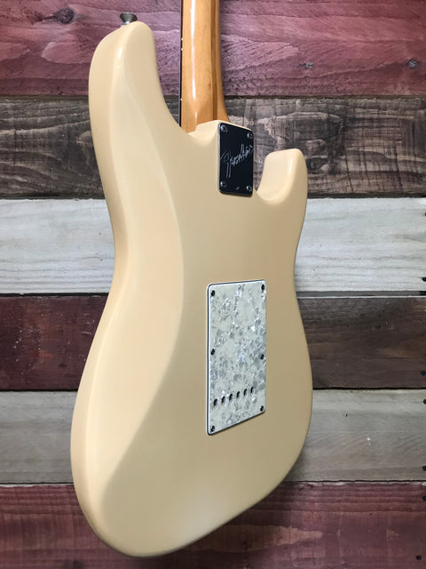 Fender American Standard Stratocaster Left-Handed RW Olympic White 1989