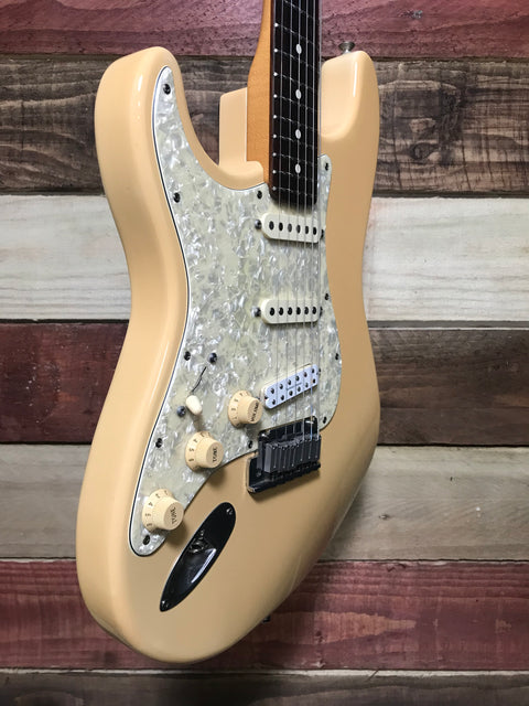 Fender American Standard Stratocaster Left-Handed RW Olympic White 1989