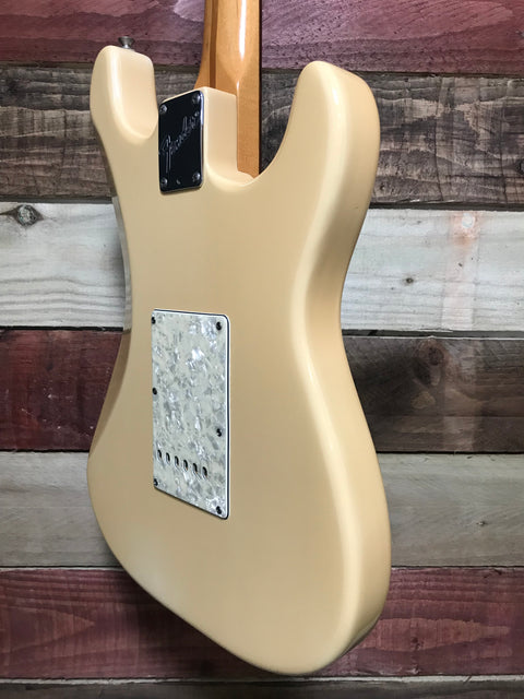 Fender American Standard Stratocaster Left-Handed RW Olympic White 1989