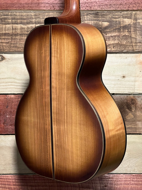 Dearnaley Model 1 'Slotted' Cherry / Alpine Spruce w/ K&K Sunburst Pickup 2025