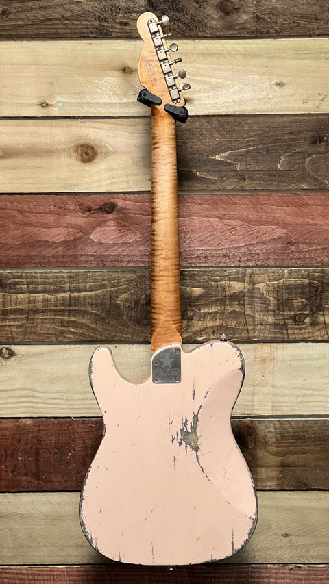 Winyard Stealthcaster HSS T6 Shell Pink 'Paisley' 2025