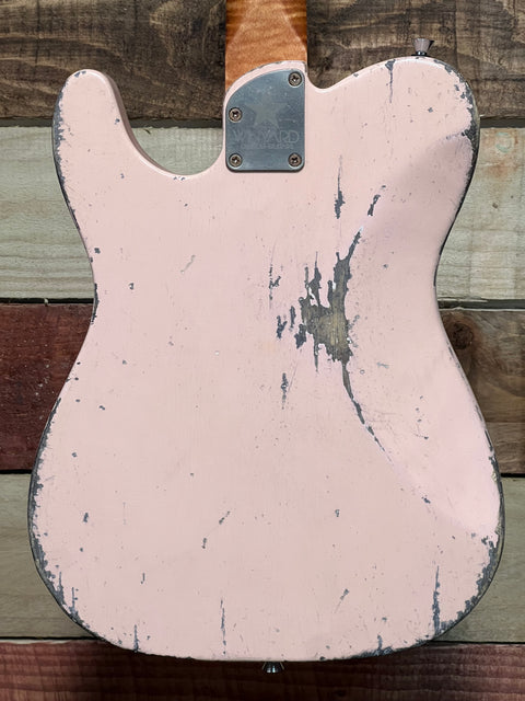 Winyard Stealthcaster HSS T6 Shell Pink 'Paisley' 2025