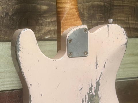 Winyard Stealthcaster HSS T6 Shell Pink 'Paisley' 2025