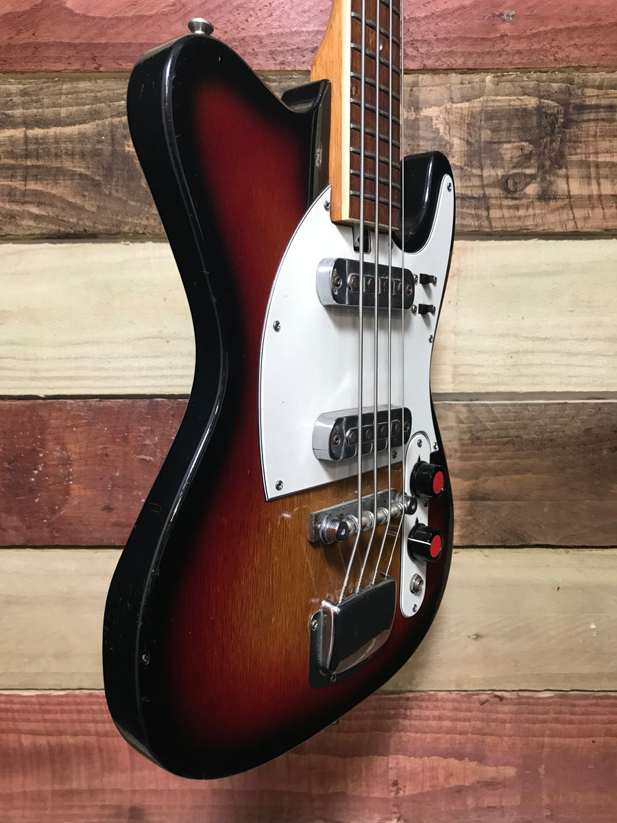 Jedson Piccolo Tele Bass Sunburst 1970s – MotoMusic