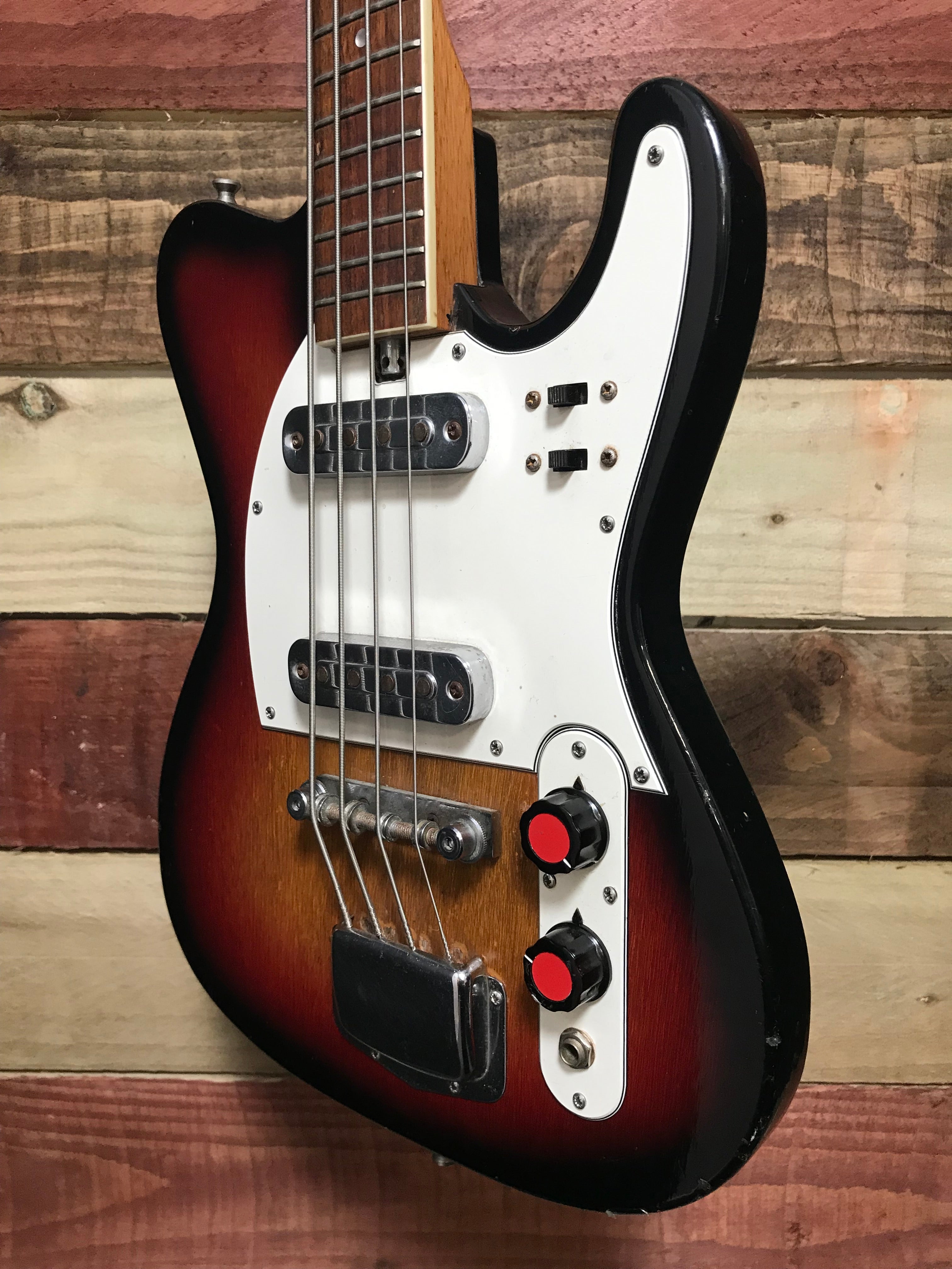 Jedson Piccolo Tele Bass Sunburst 1970s – MotoMusic