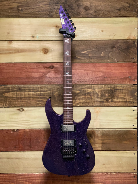ESP KH-2 Kirk Hammett Signature Purple Sparkle