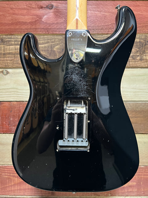 Squier MIJ SQ Series Stratocaster MN Black 1983