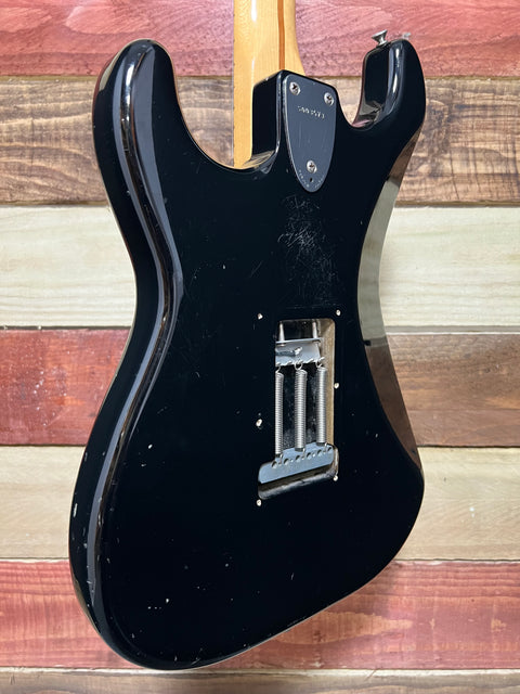 Squier MIJ SQ Series Stratocaster MN Black 1983