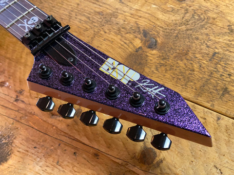 ESP KH-2 Kirk Hammett Signature Purple Sparkle