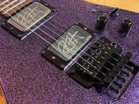 ESP KH-2 Kirk Hammett Signature Purple Sparkle