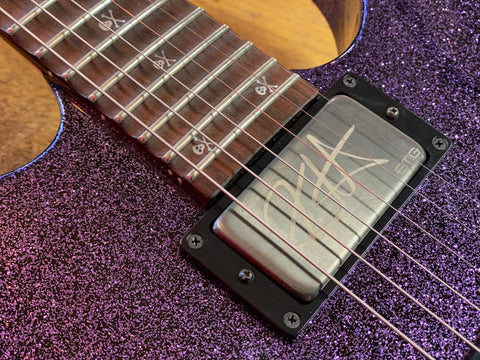 ESP KH-2 Kirk Hammett Signature Purple Sparkle