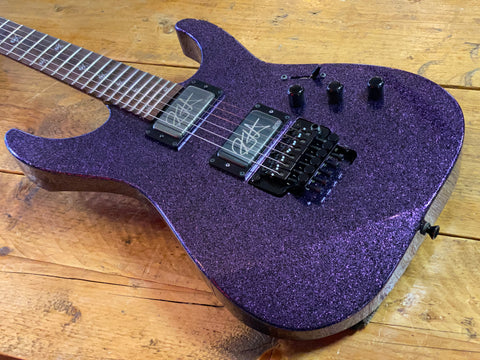 ESP KH-2 Kirk Hammett Signature Purple Sparkle
