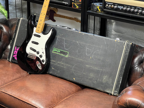 Squier MIJ SQ Series Stratocaster MN Black 1983