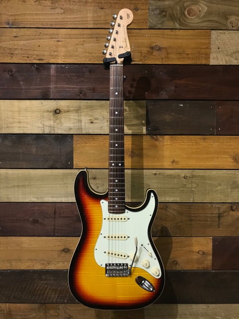 Fender Limited Edition Aerodyne Stratocaster with Flame Maple Top in 3-Color Sunburst 2018