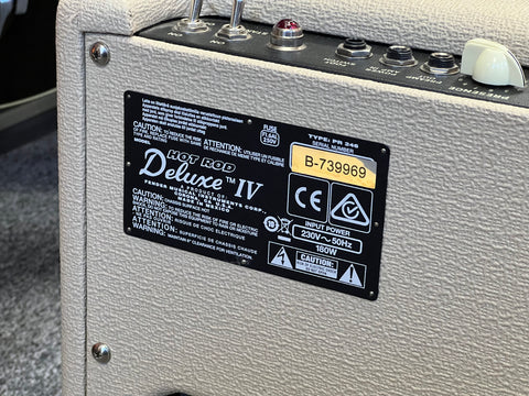 Fender Hot Rod Deluxe IV Cannabis Rex 3-Channel 40-Watt 1x12" Guitar Combo Blonde Green