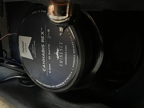 Fender Hot Rod Deluxe IV Cannabis Rex 3-Channel 40-Watt 1x12" Guitar Combo Blonde Green