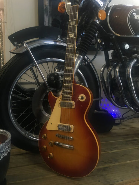 Gibson Les Paul Deluxe Sunburst Left Handed 1973