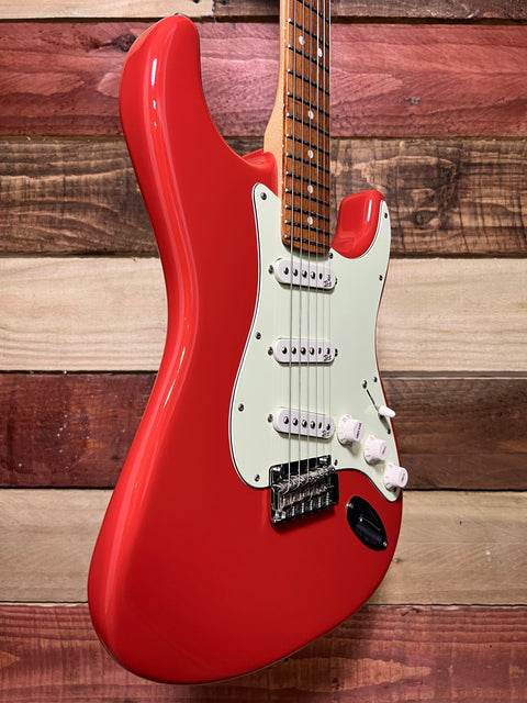 Fender FSR Special Edition Player Stratocaster Fiesta Red 2021 (Fuzzy Duck Gold Pickups!)