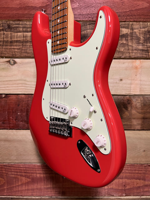 Fender FSR Special Edition Player Stratocaster Fiesta Red 2021 (Fuzzy Duck Gold Pickups!)