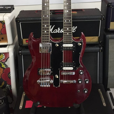 Ibanez "lawsuit" Model 2404 Twin neck 6 string 4 made in Japan in 1973