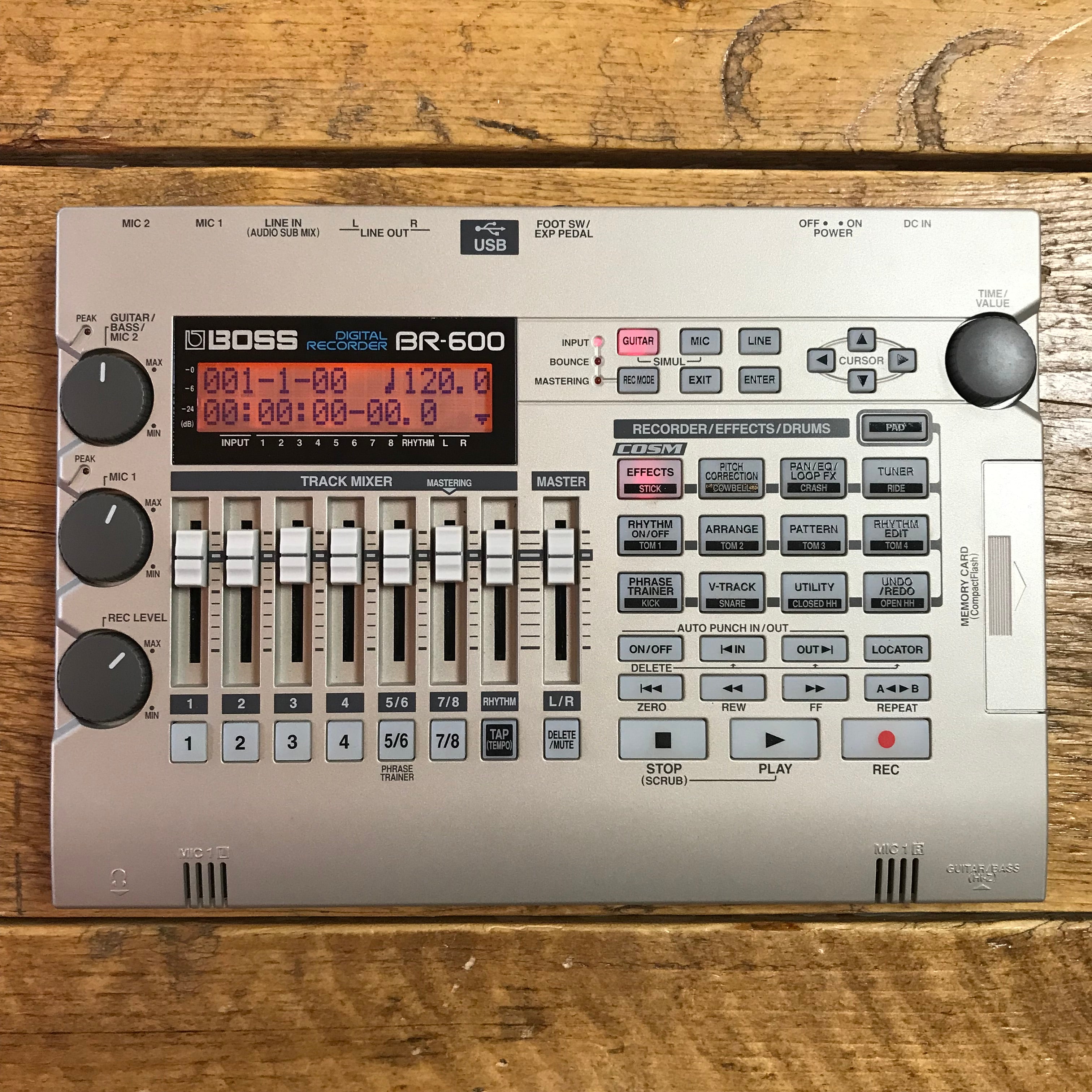 Boss BR-600 Digital Recorder – MotoMusic