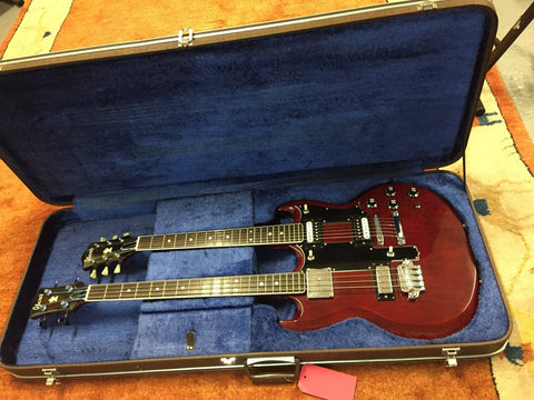 Ibanez "lawsuit" Model 2404 Twin neck 6 string 4 made in Japan in 1973