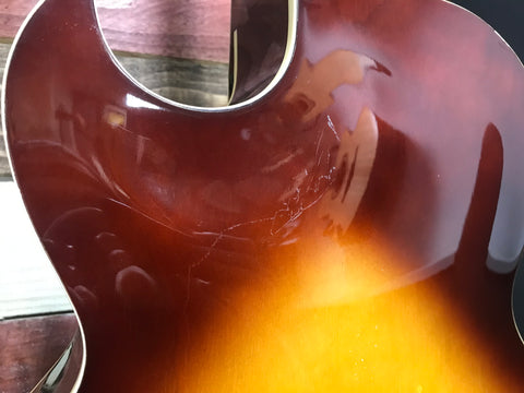 Ibanez 2355 Single Cutaway Archtop Sunburst ('71-'77)