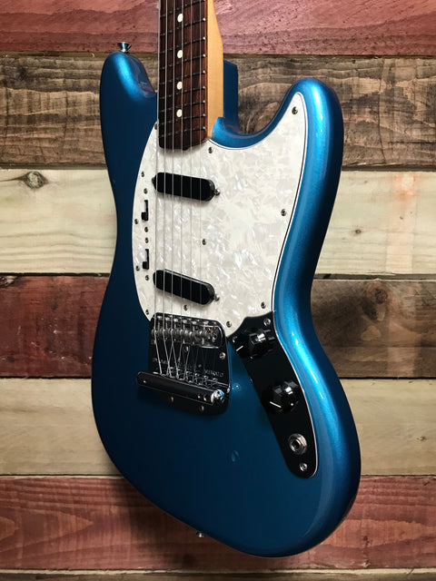 Fender Vintera '60s Mustang with Pau Ferro Fretboard Lake Placid Blue 2021
