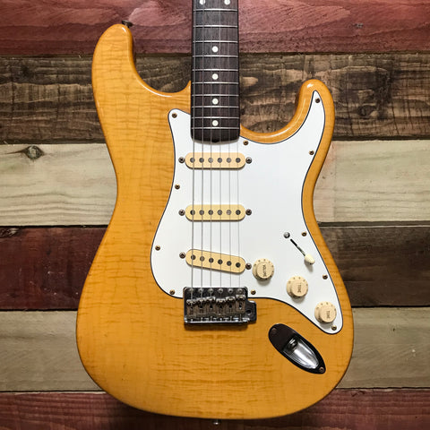 Fender MIJ 62' Reissue Foto Flame Stratocaster Blonde 1994