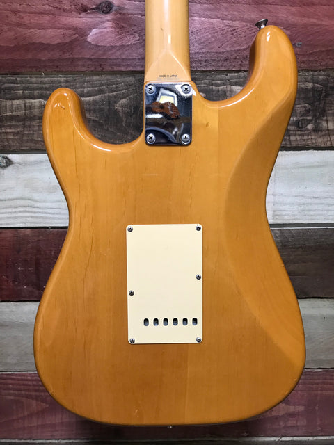 Fender MIJ 62' Reissue Foto Flame Stratocaster Blonde 1994