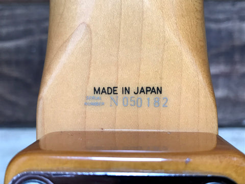 Fender MIJ 62' Reissue Foto Flame Stratocaster Blonde 1994