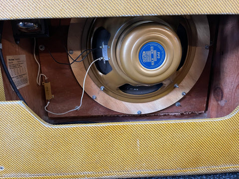 Fender TV Pro Amp Tweed 5A5 1951-2 "Huw Price" Restoration