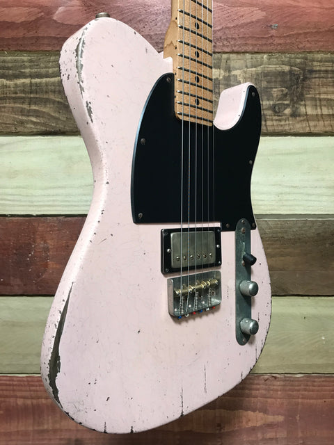 Winyard Stealthcaster HSS T6 Shell Pink 2022