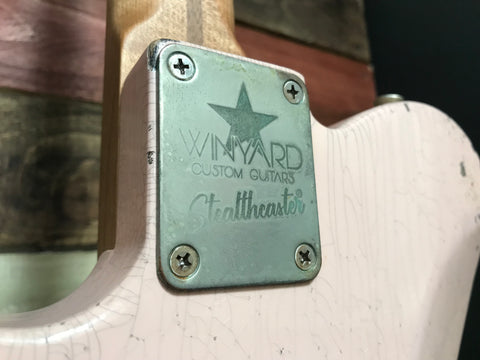 Winyard Stealthcaster HSS T6 Shell Pink 2022